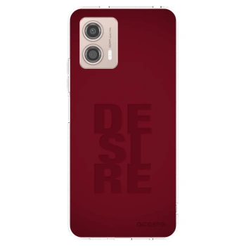 Picasee silikonowe przeźroczyste etui na Motorola Moto G53 5G - Desire