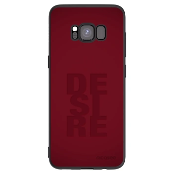 Picasee silikonowe czarne etui na Samsung Galaxy S8 G950F - Desire