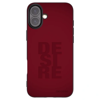Picasee silikonowe czarne etui na Apple iPhone 16 Plus - Desire