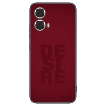 Picasee silikonowe czarne etui na Motorola Moto G85 - Desire