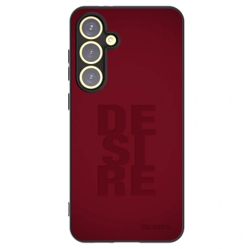 Picasee silikonowe czarne etui na Samsung Galaxy S24 FE S721B - Desire