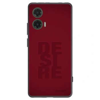 Picasee silikonowe czarne etui na Motorola Moto G35 5G - Desire