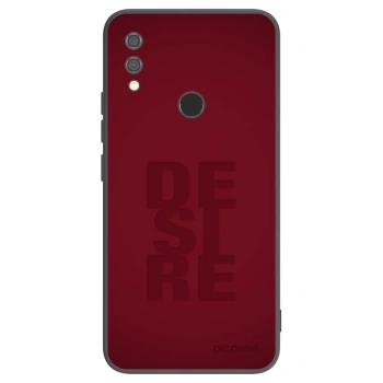 Picasee silikonowe czarne etui na Xiaomi Redmi Note 7 - Desire