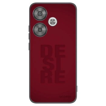 Picasee silikonowe czarne etui na Xiaomi Poco F6 - Desire