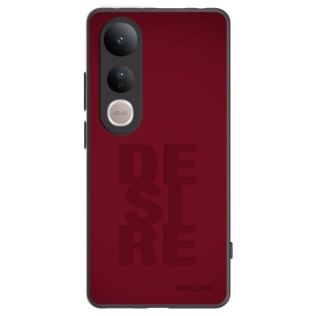 Picasee silikonowe czarne etui na Vivo V50 Lite 5G - Desire
