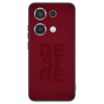 Picasee silikonowe czarne etui na Xiaomi Redmi Note 14S - Desire