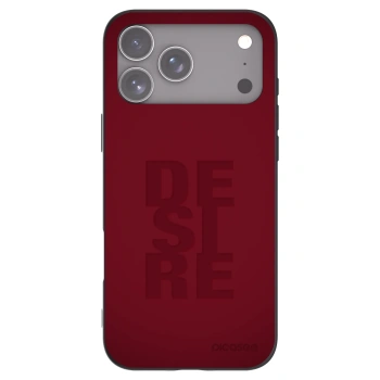 Picasee silikonowe czarne etui na Apple iPhone 17 Pro Max - Desire