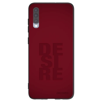 Picasee silikonowe czarne etui na Samsung Galaxy A70 A705F - Desire