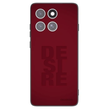Picasee silikonowe czarne etui na Motorola Edge 60 Pro - Desire