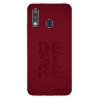 Picasee silikonowe przeźroczyste etui na Samsung Galaxy A40 A405F - Desire