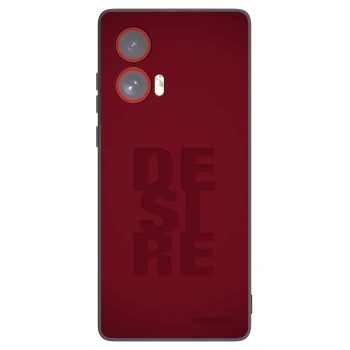 Picasee silikonowe czarne etui na Motorola Edge 50 Fusion - Desire