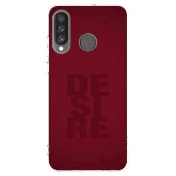Picasee silikonowe przeźroczyste etui na Huawei P30 Lite - Desire