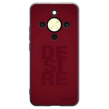 Picasee silikonowe czarne etui na Honor Magic8 Lite 5G - Desire