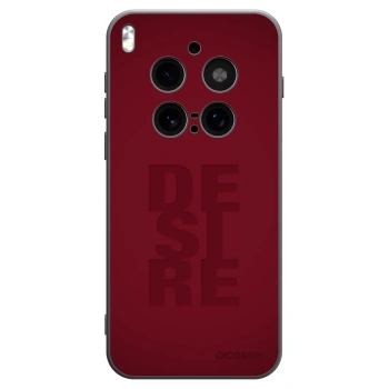 Picasee silikonowe czarne etui na Vivo X300 Pro - Desire