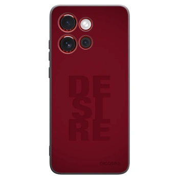 Picasee silikonowe czarne etui na Motorola Edge 60 Neo 5G - Desire