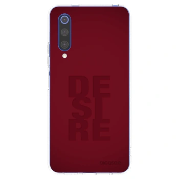 Picasee silikonowe przeźroczyste etui na Xiaomi Mi 9 SE - Desire