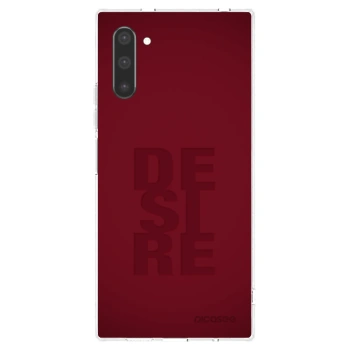 Picasee silikonowe przeźroczyste etui na Samsung Galaxy Note 10 N970F - Desire