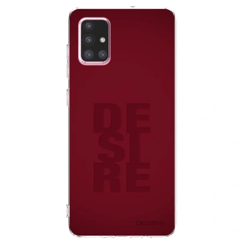 Picasee silikonowe przeźroczyste etui na Samsung Galaxy A71 A715F - Desire