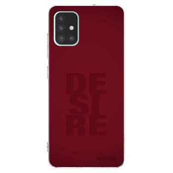 Picasee silikonowe przeźroczyste etui na Samsung Galaxy A51 A515F - Desire