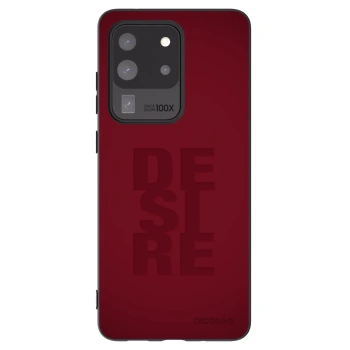 Picasee silikonowe czarne etui na Samsung Galaxy S20 Ultra 5G G988F - Desire