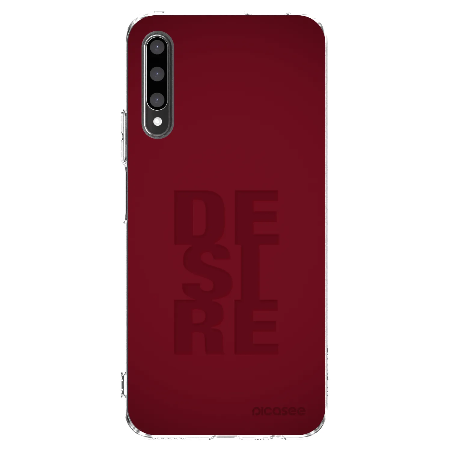 Picasee silikonowe przeźroczyste etui na Honor 9X Pro - Desire