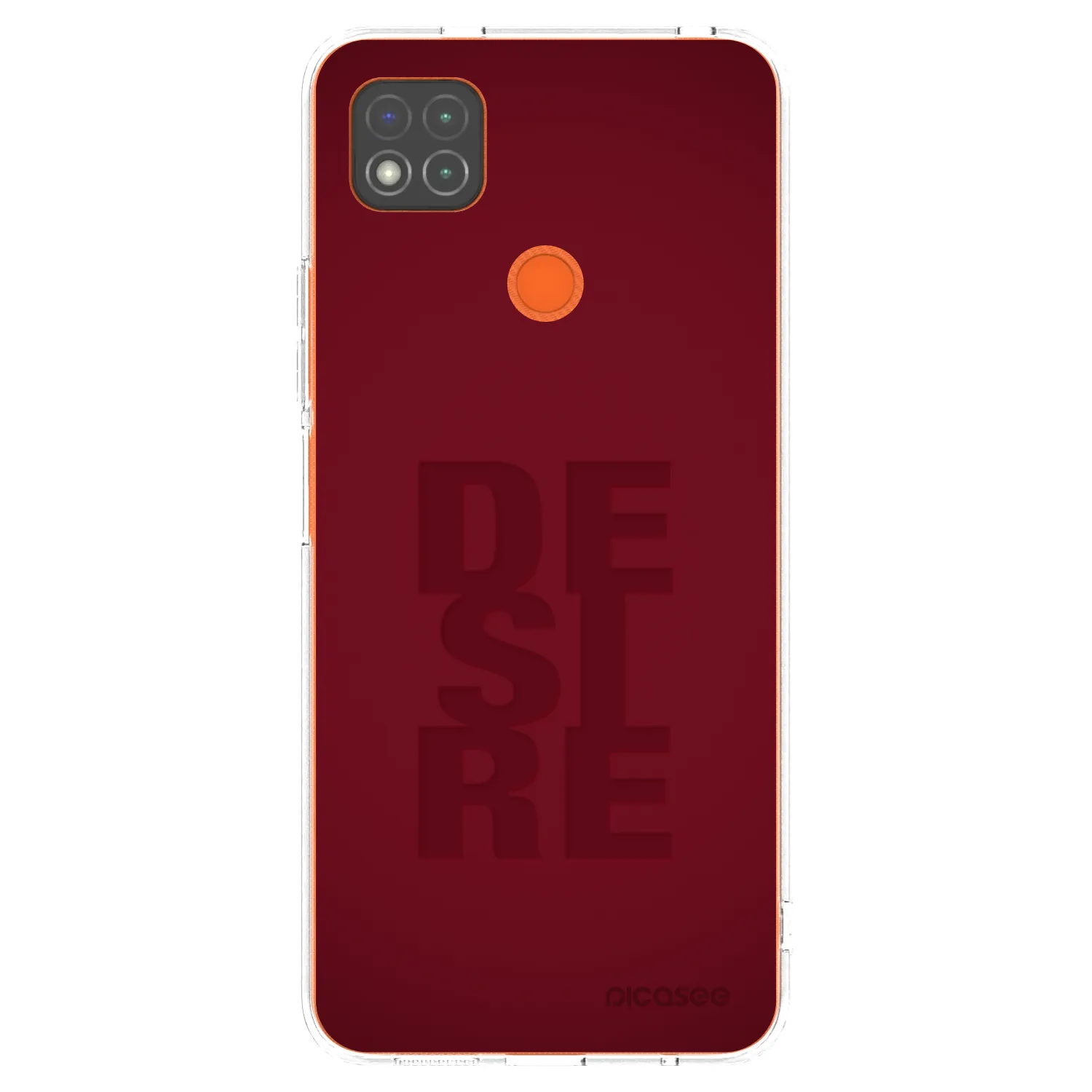 Picasee silikonowe przeźroczyste etui na Xiaomi Redmi 9C - Desire