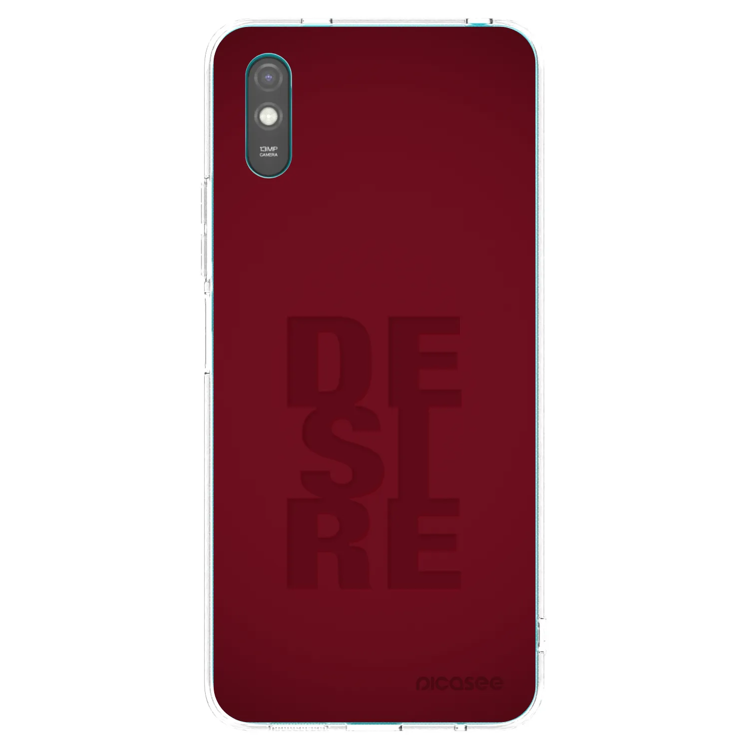 Picasee silikonowe przeźroczyste etui na Xiaomi Redmi 9A - Desire