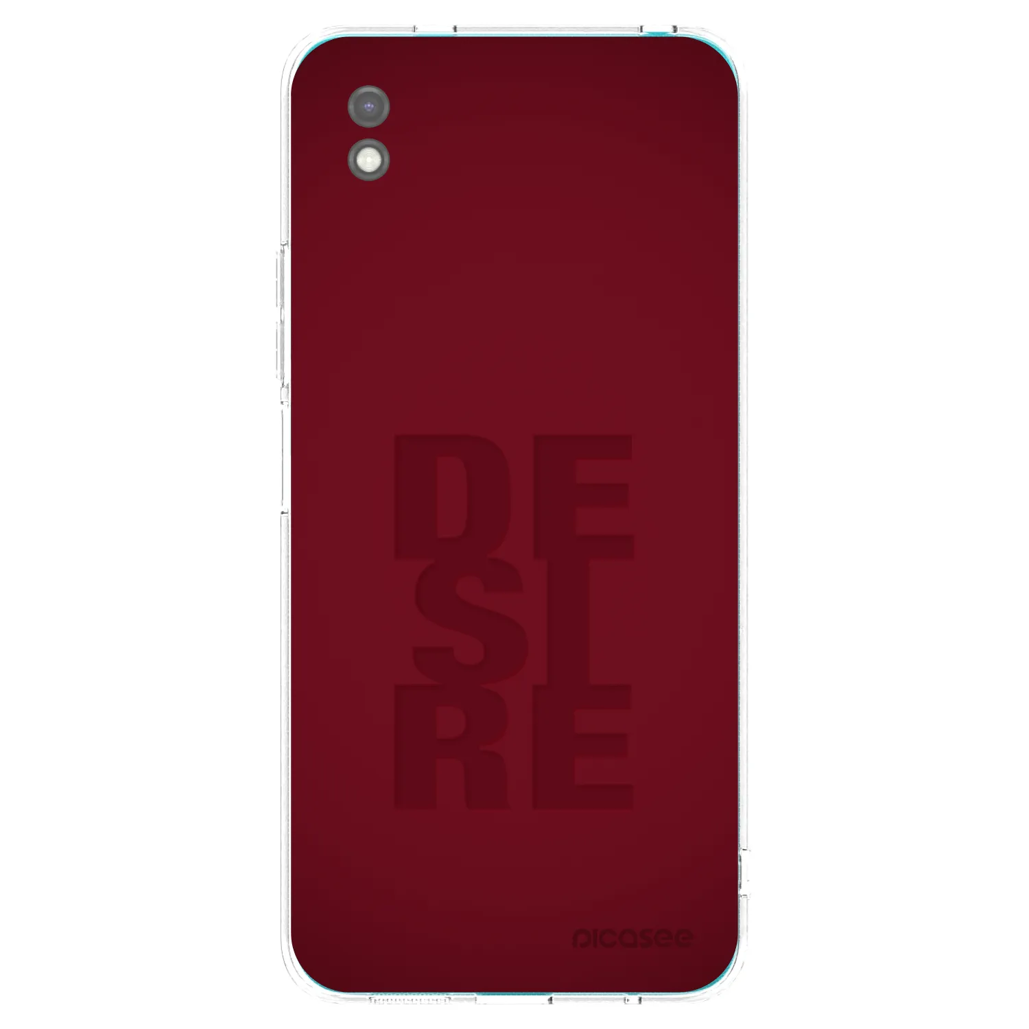 Picasee silikonowe czarne etui na Xiaomi Redmi 9A - Desire