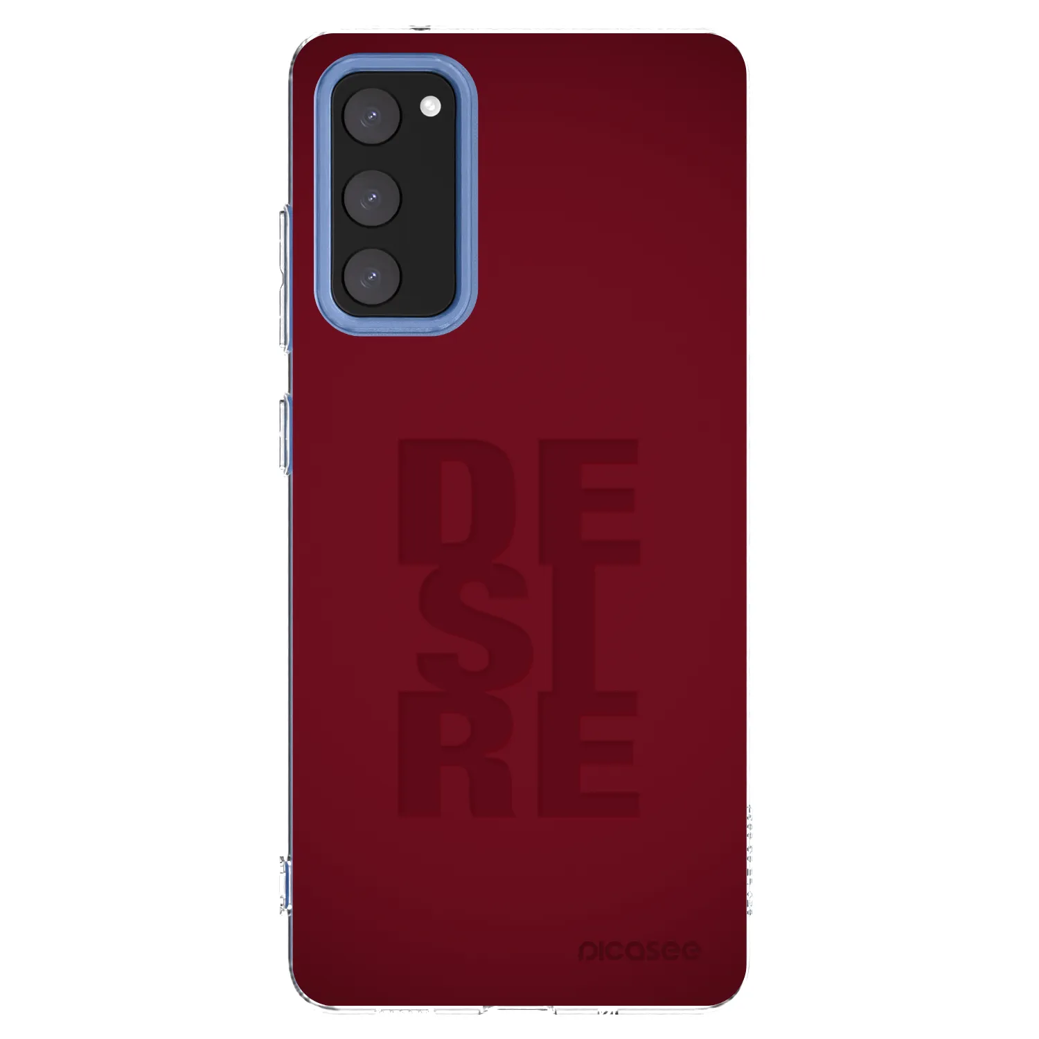Picasee silikonowe przeźroczyste etui na Samsung Galaxy S20 FE - Desire