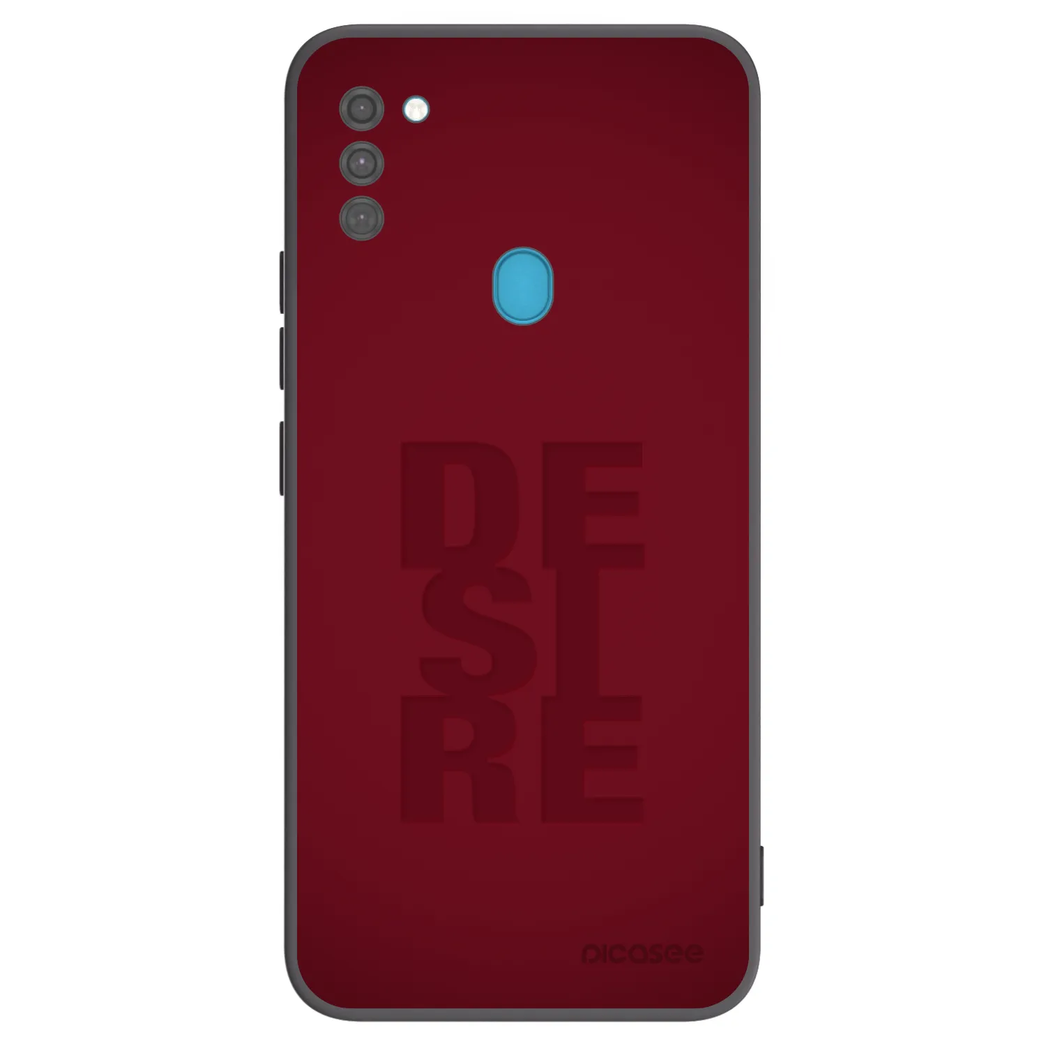 Picasee silikonowe czarne etui na Samsung Galaxy M11 - Desire