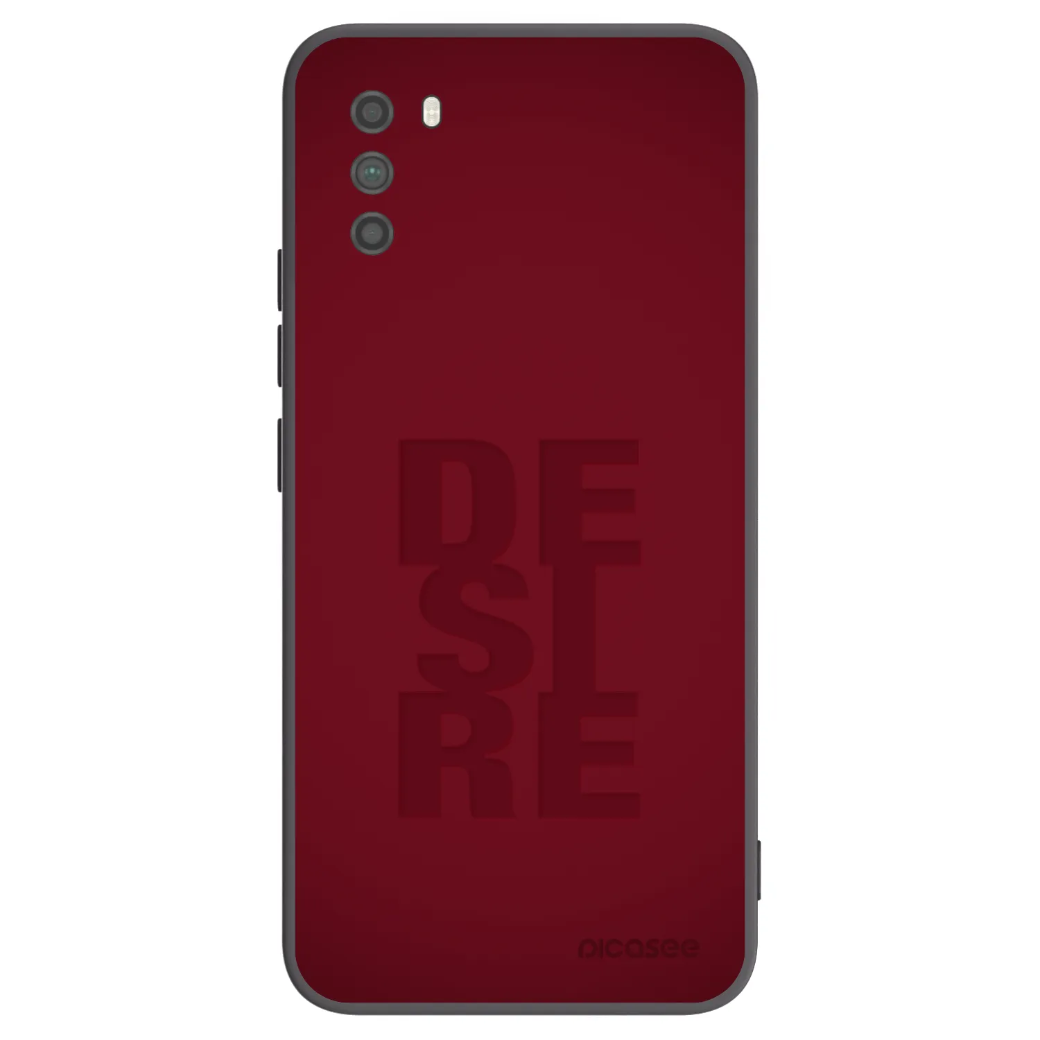 Picasee silikonowe czarne etui na Xiaomi Poco M3 - Desire