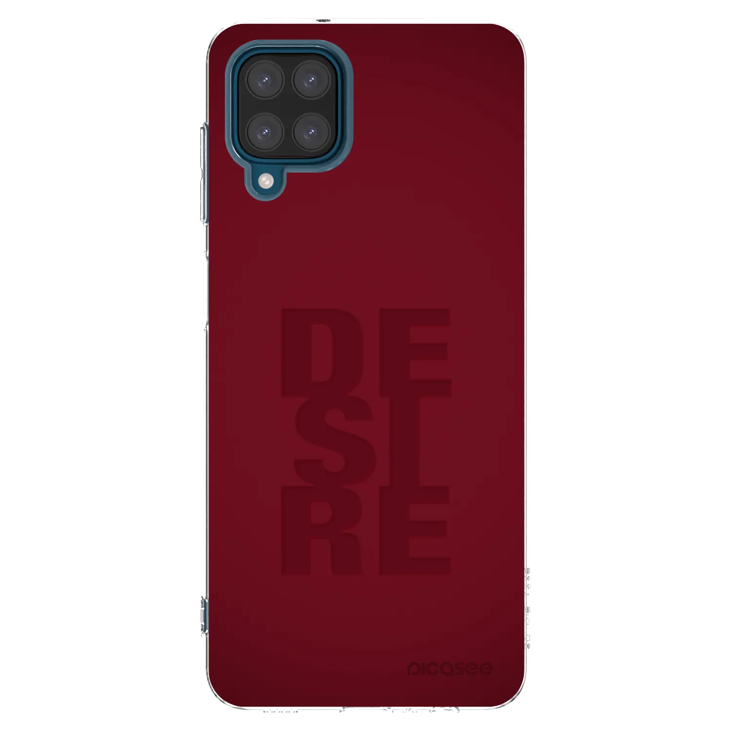 Picasee silikonowe przeźroczyste etui na Samsung Galaxy A12 A125F - Desire