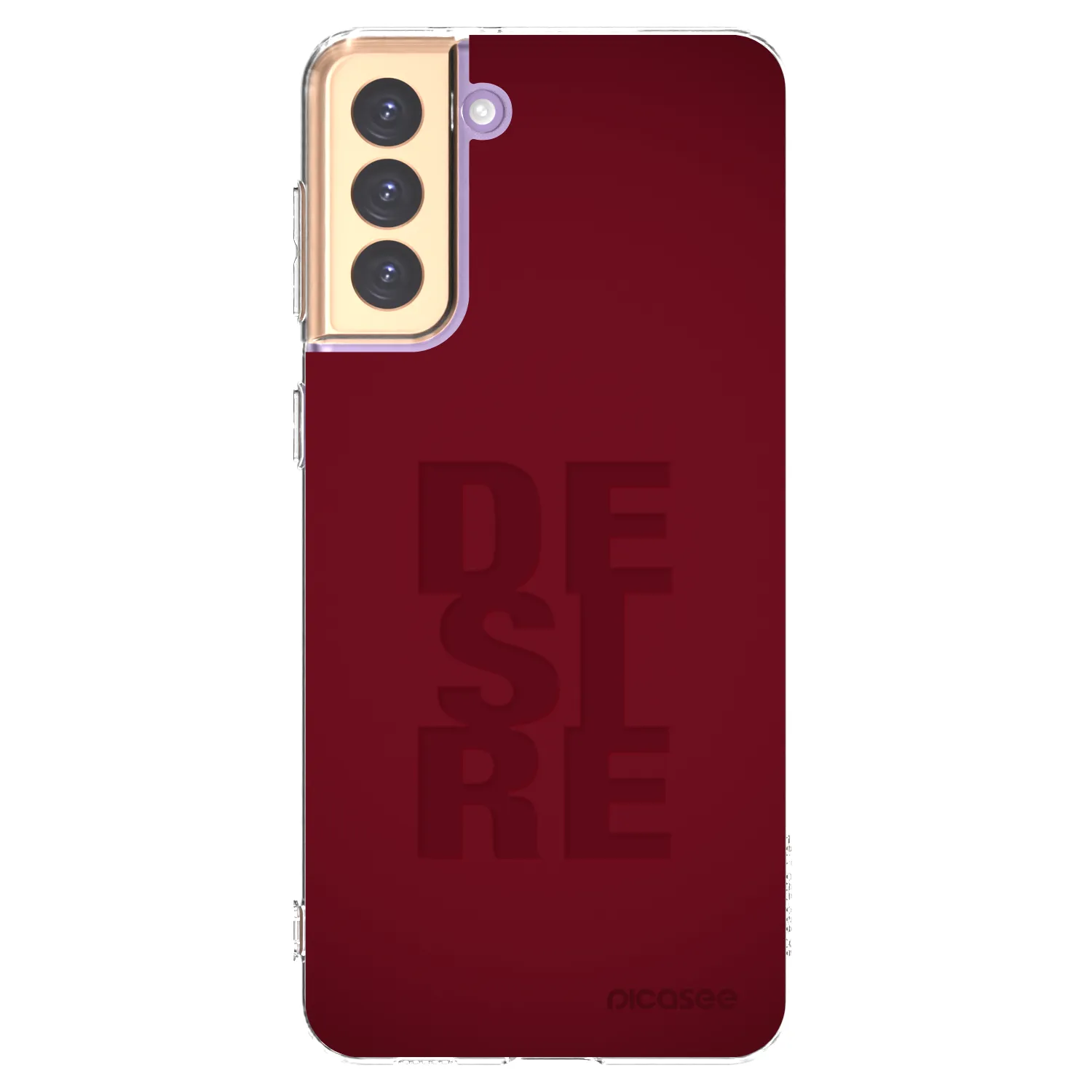 Picasee silikonowe przeźroczyste etui na Samsung Galaxy S21+ 5G G996F - Desire