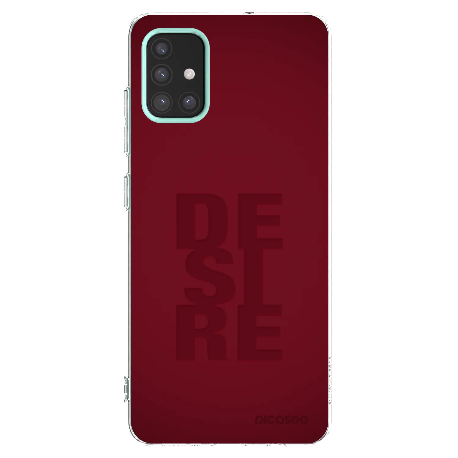 Picasee silikonowe przeźroczyste etui na Samsung Galaxy M31s - Desire