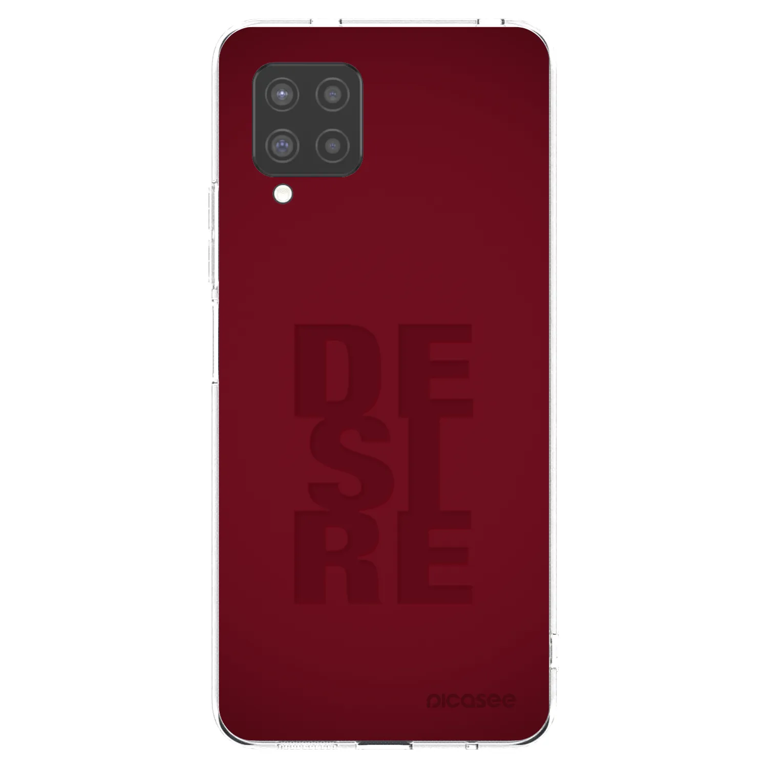 Picasee silikonowe przeźroczyste etui na Samsung Galaxy A42 A426B - Desire