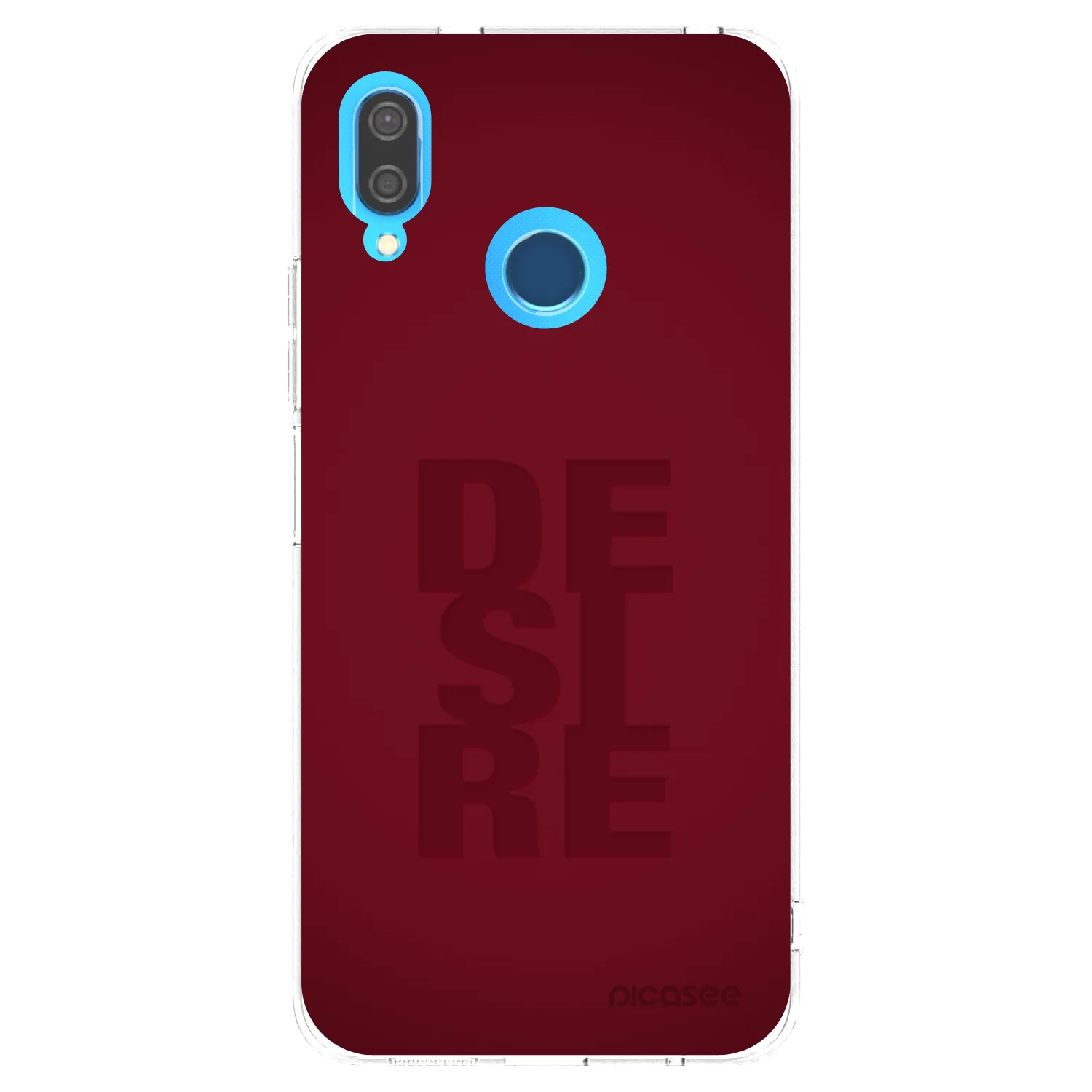 Picasee silikonowe przeźroczyste etui na Huawei P20 Lite - Desire