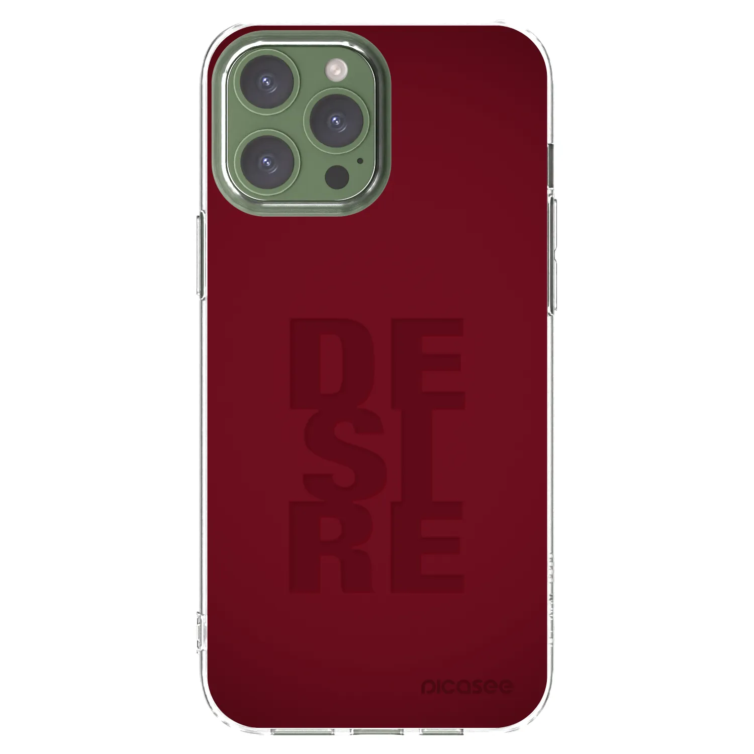 Picasee silikonowe przeźroczyste etui na Apple iPhone 13 Pro Max - Desire
