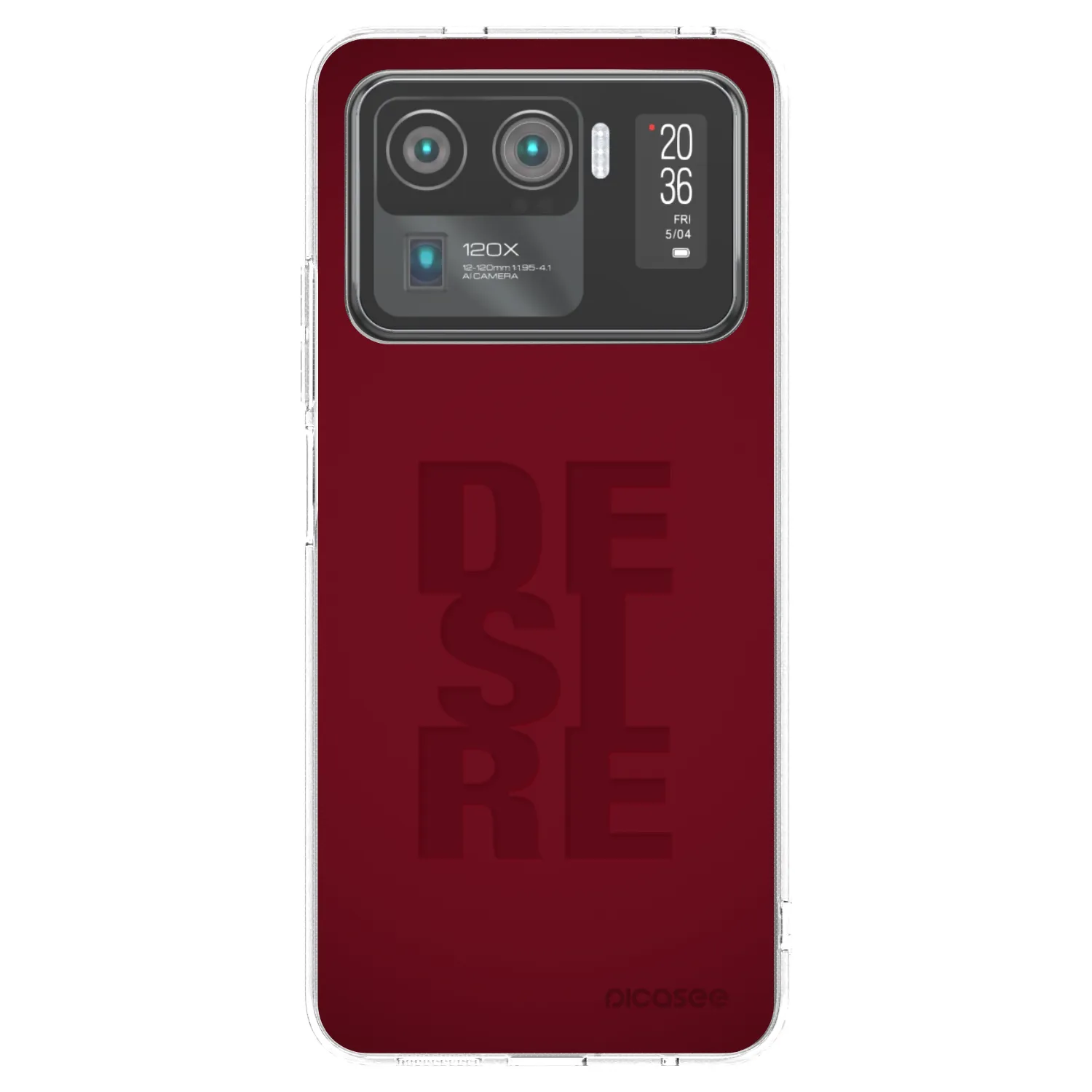 Picasee silikonowe przeźroczyste etui na Xiaomi Mi 11 Ultra - Desire