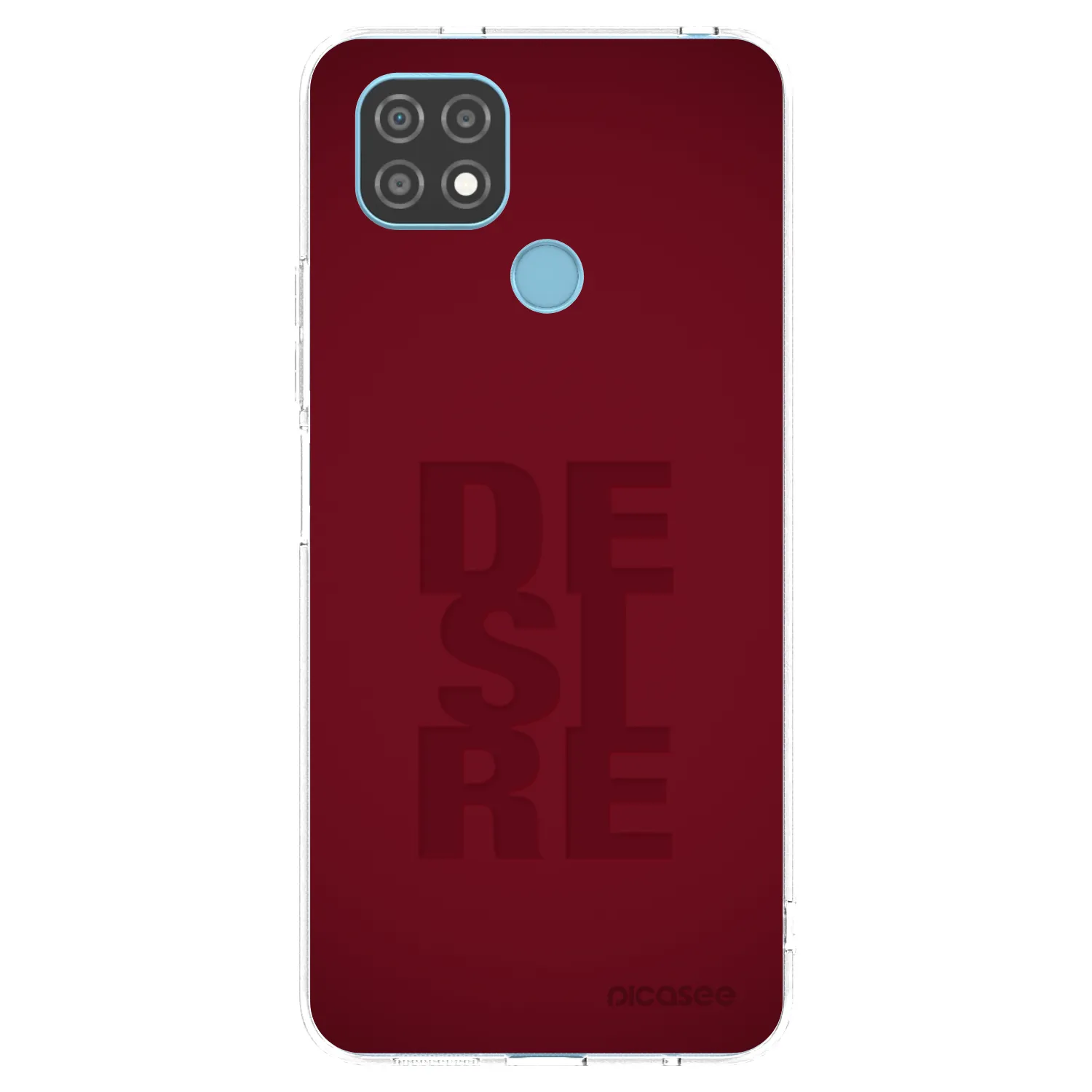 Picasee silikonowe przeźroczyste etui na Realme C21 - Desire
