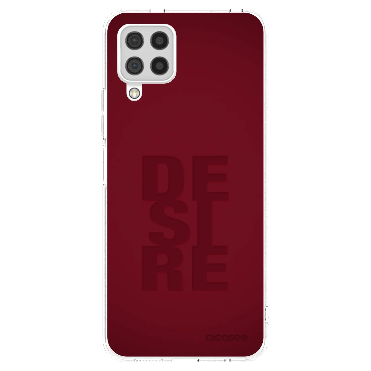 Picasee silikonowe przeźroczyste etui na Samsung Galaxy A22 A225F 4G - Desire