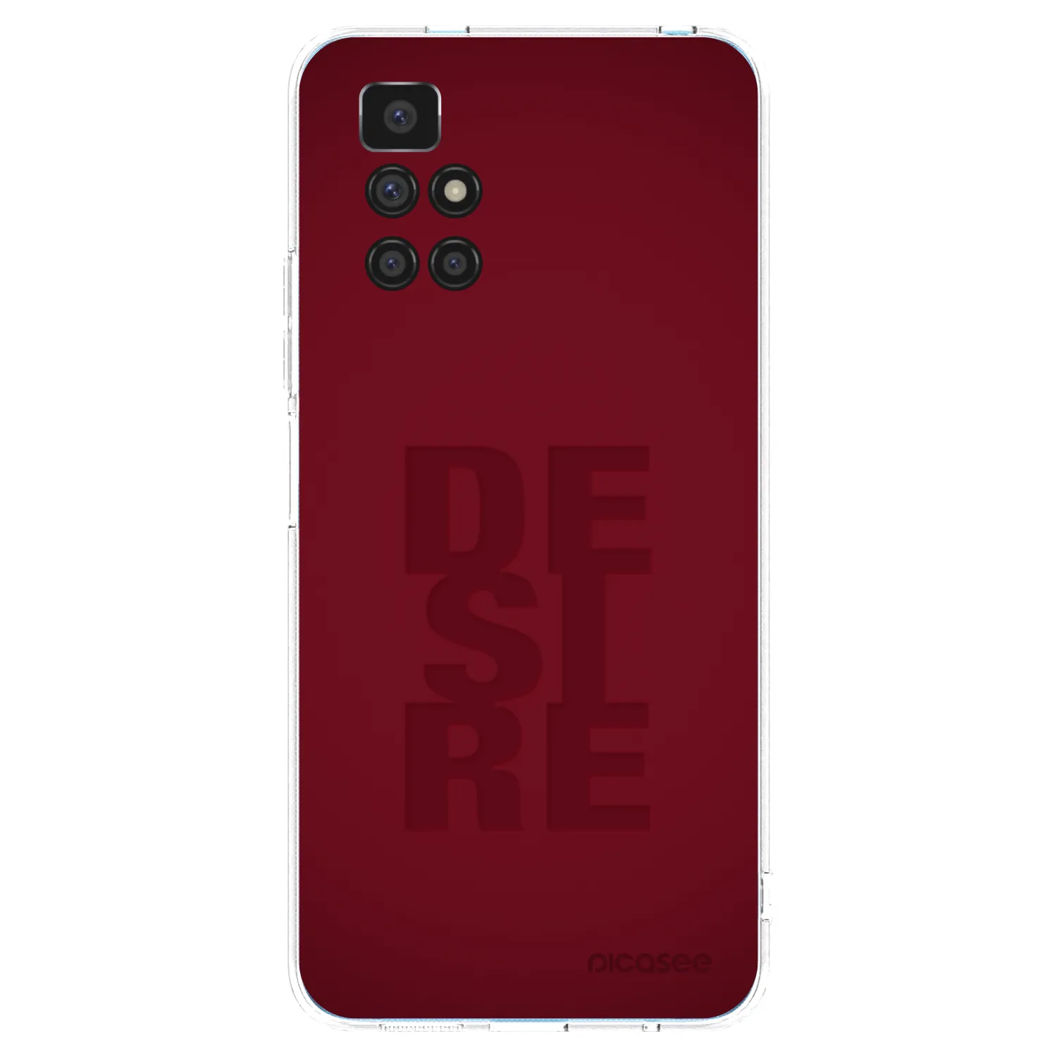 Picasee silikonowe przeźroczyste etui na Xiaomi Redmi 10 - Desire