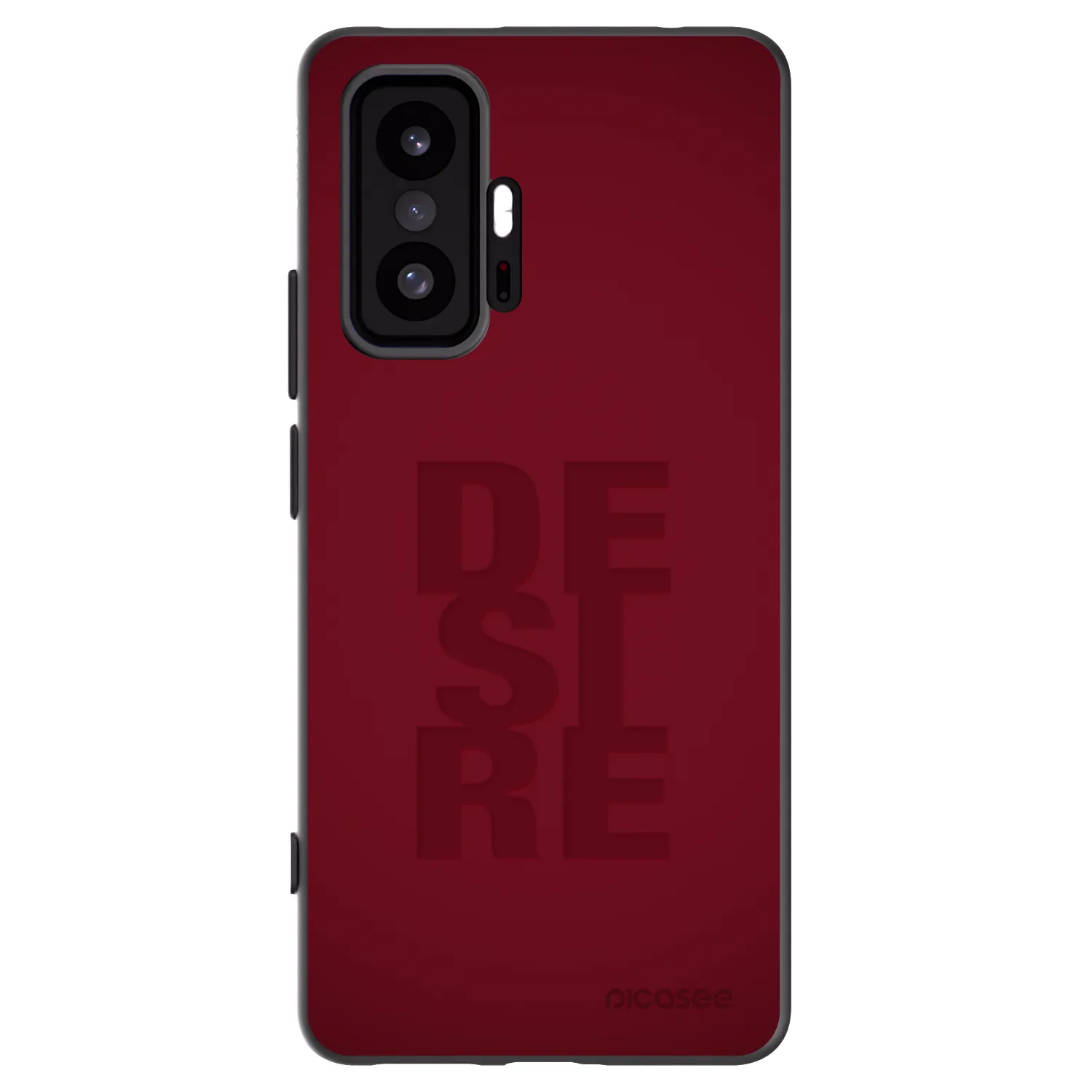 Picasee silikonowe czarne etui na Xiaomi 11T - Desire