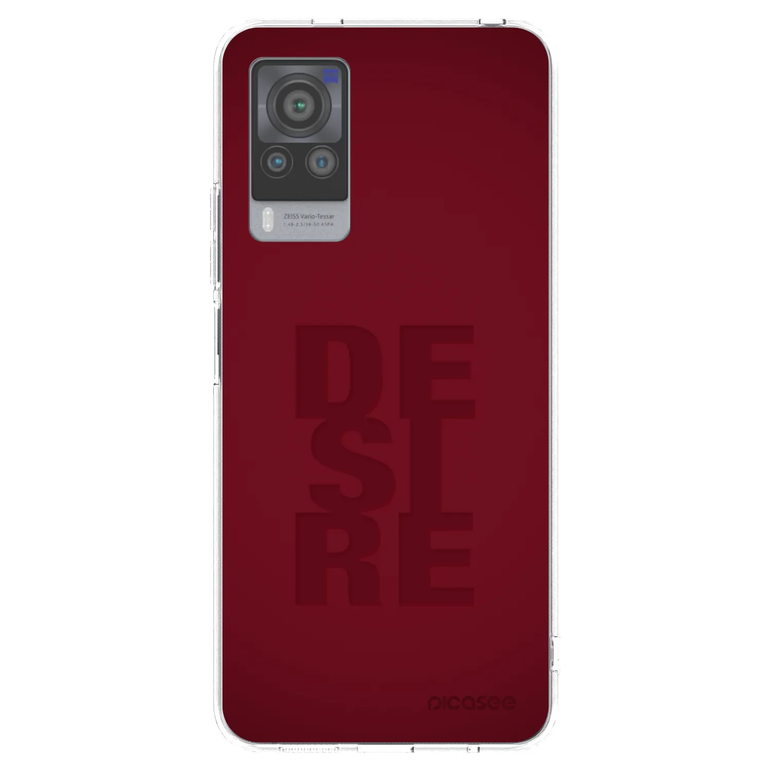 Picasee silikonowe przeźroczyste etui na Vivo X60 Pro 5G - Desire