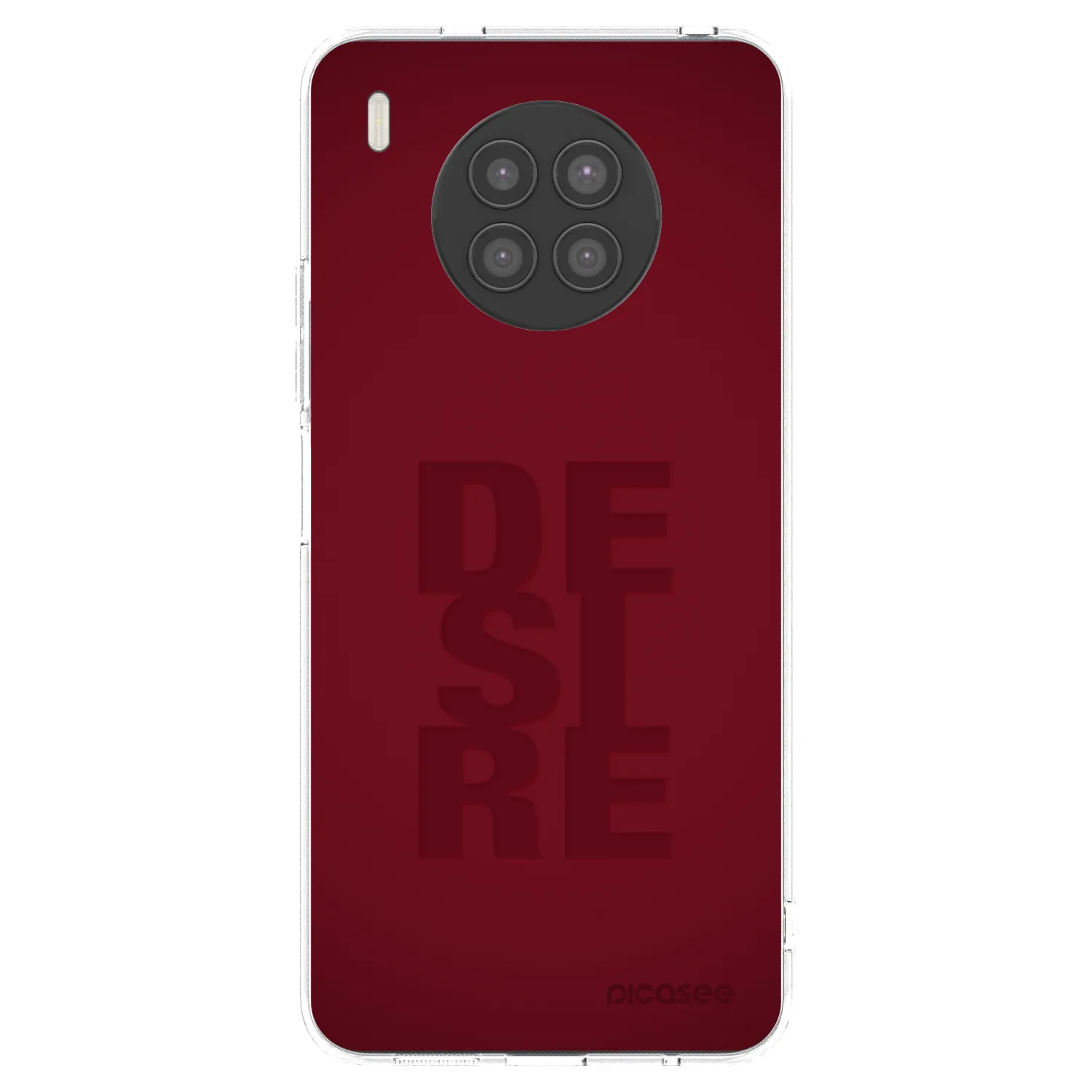 Picasee silikonowe przeźroczyste etui na Huawei Nova 8i - Desire