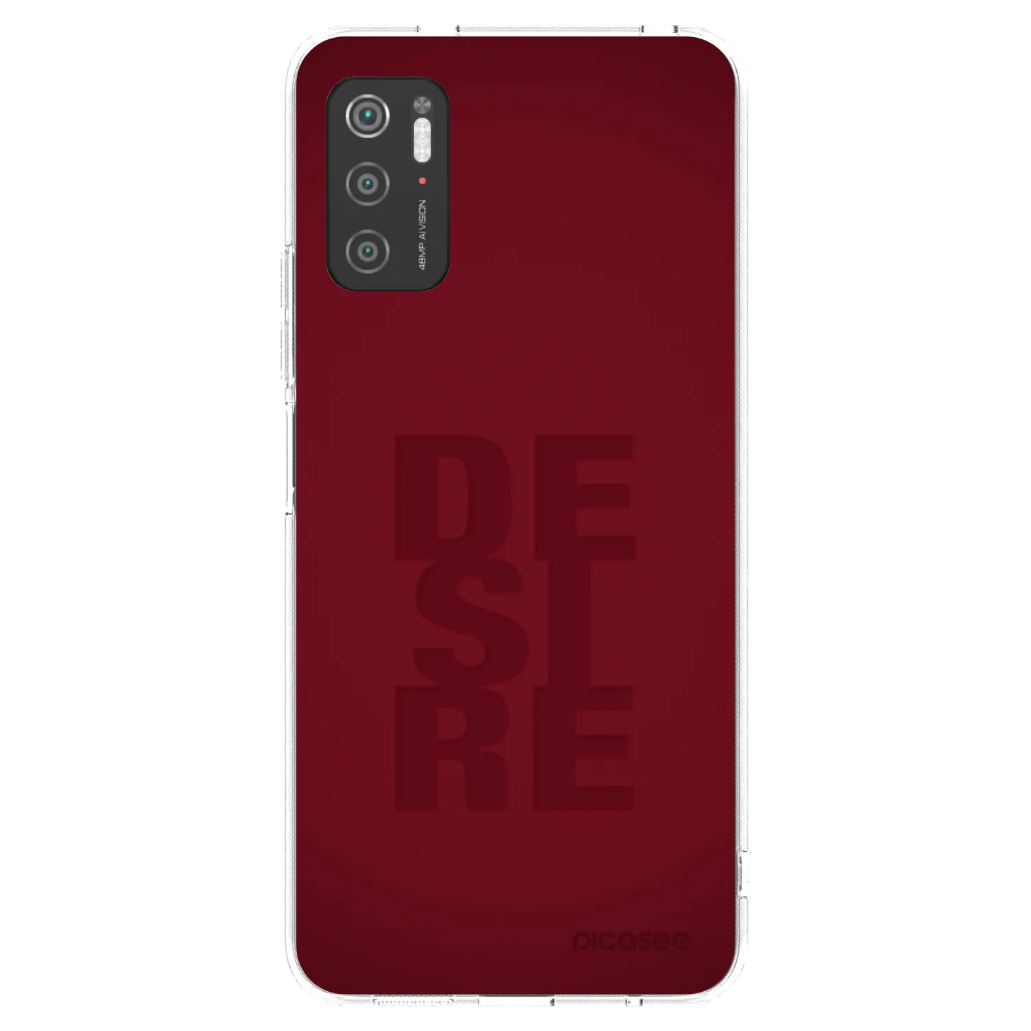 Picasee silikonowe przeźroczyste etui na Xiaomi Poco M3 Pro 5G - Desire