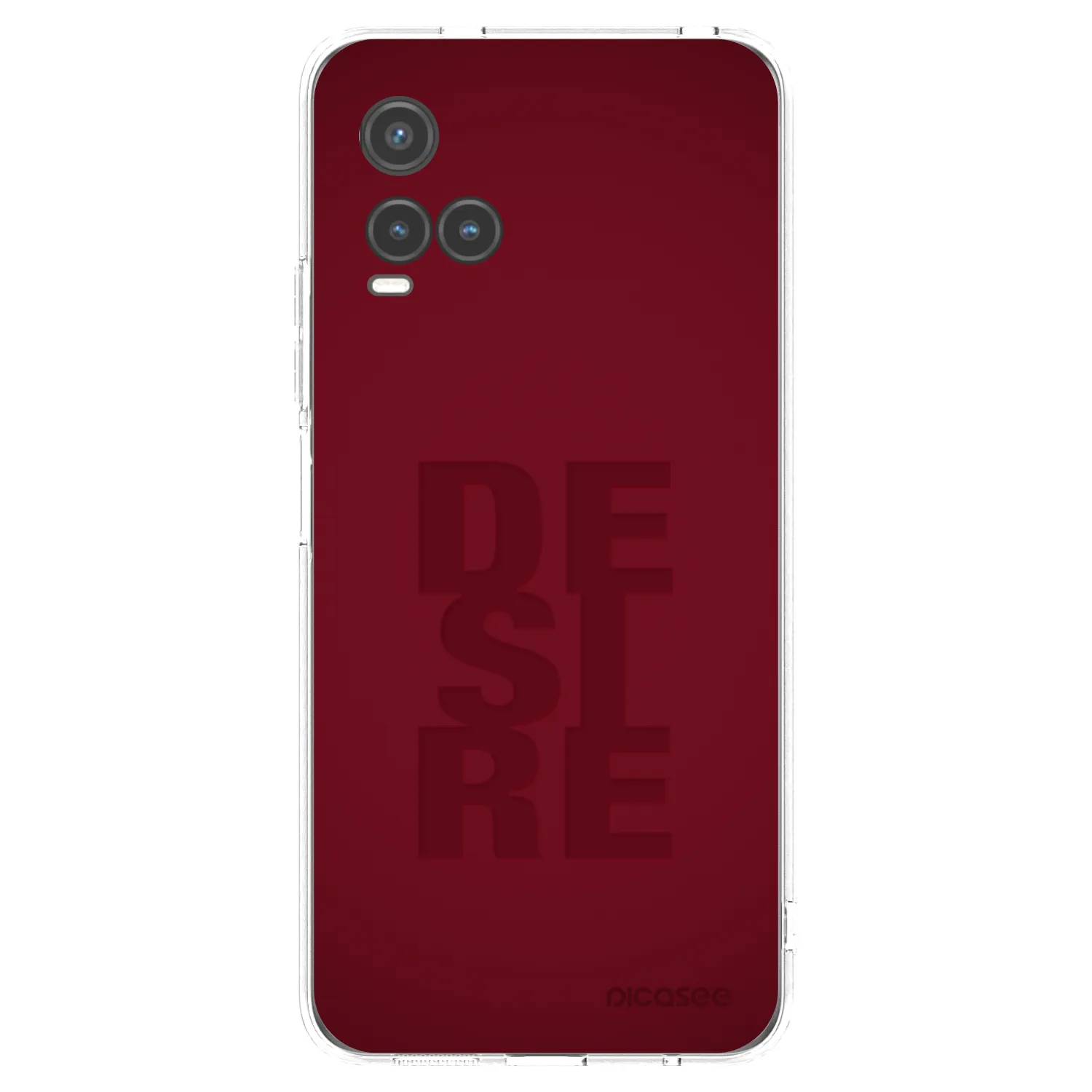 Picasee silikonowe przeźroczyste etui na Vivo Y33s - Desire