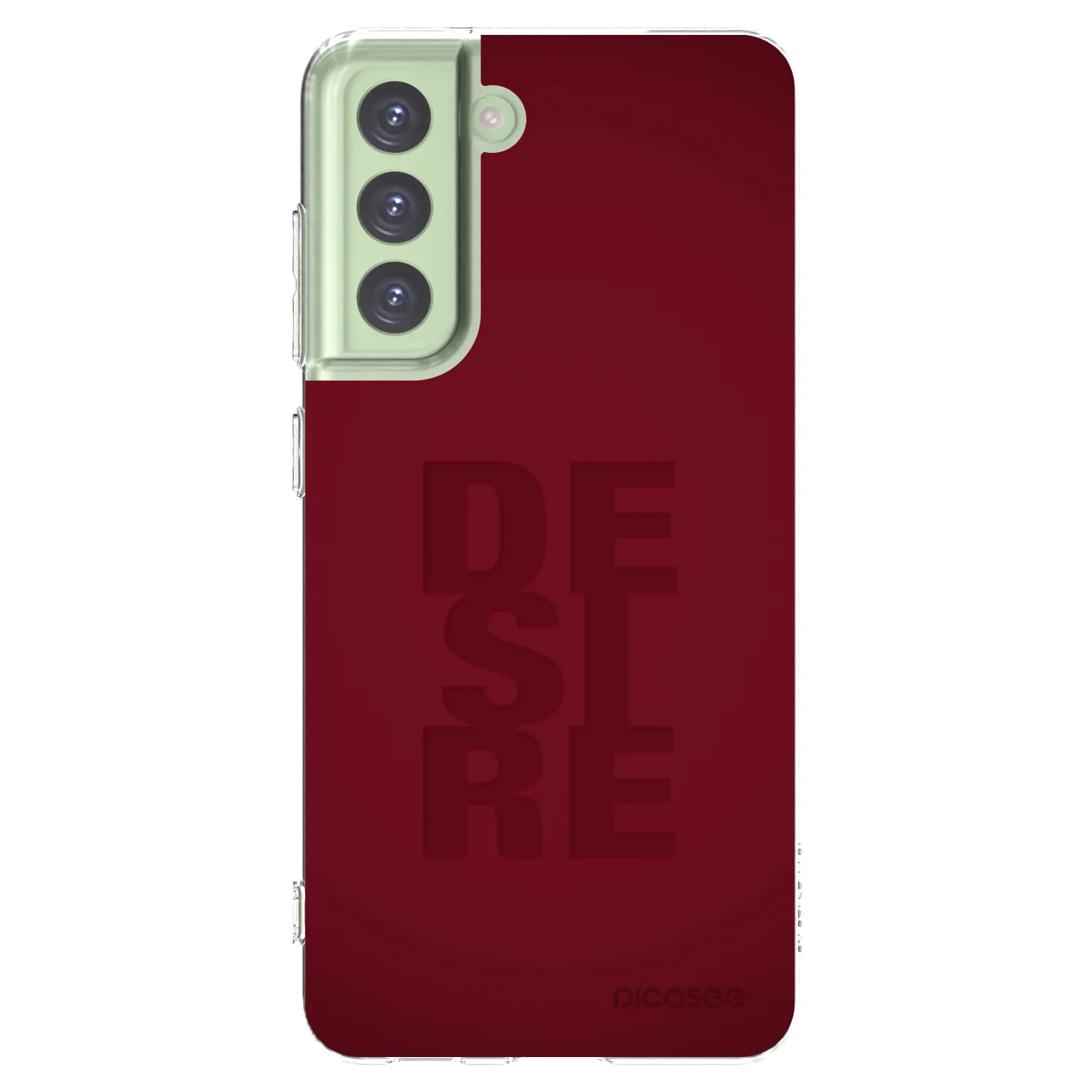 Picasee silikonowe przeźroczyste etui na Samsung Galaxy S21 FE 5G - Desire