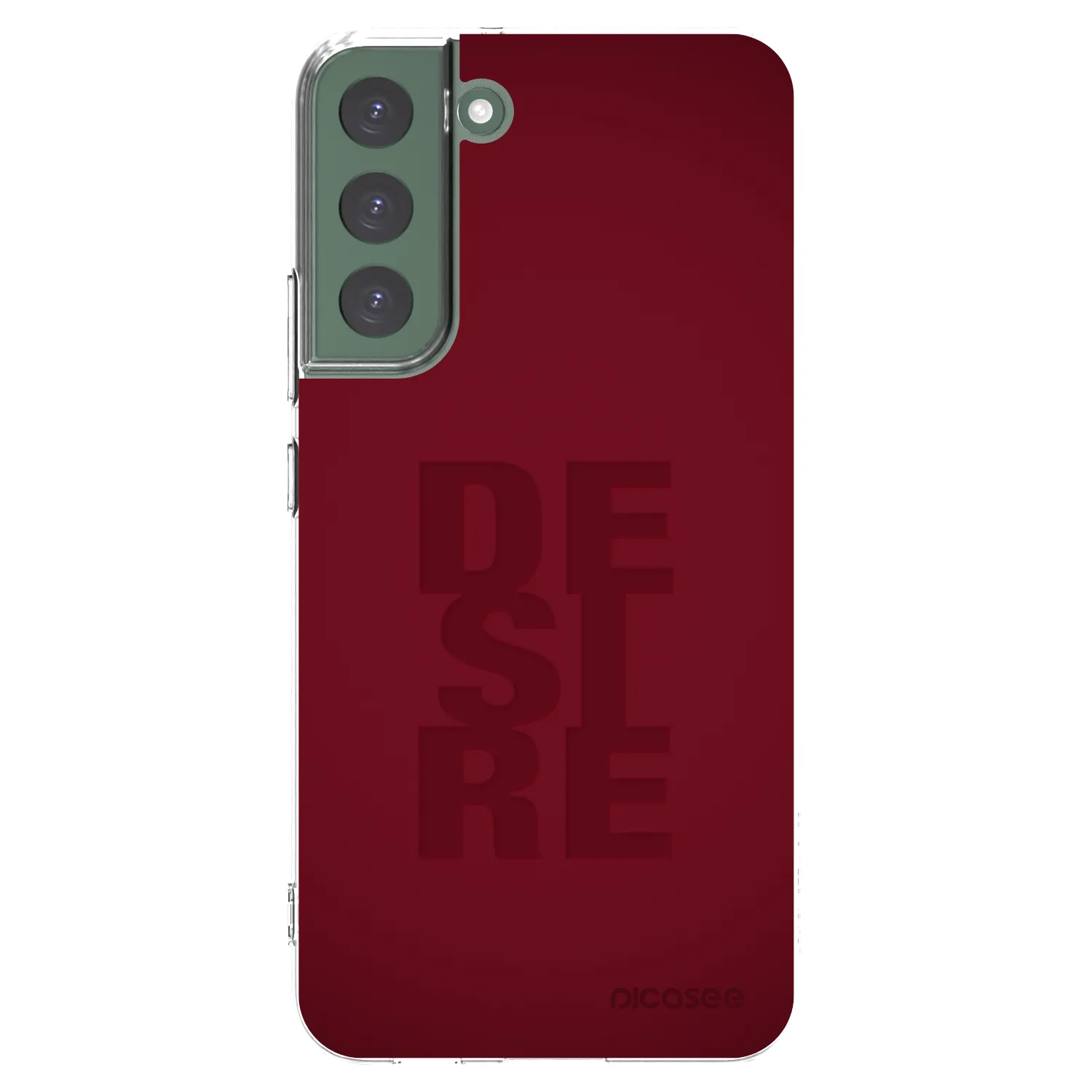 Picasee silikonowe przeźroczyste etui na Samsung Galaxy S22+ 5G - Desire