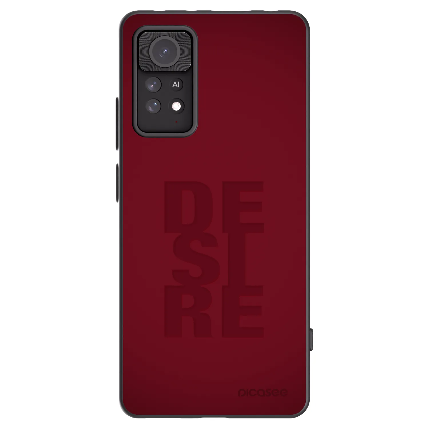Picasee silikonowe czarne etui na Xiaomi Redmi Note 11 Pro 5G - Desire