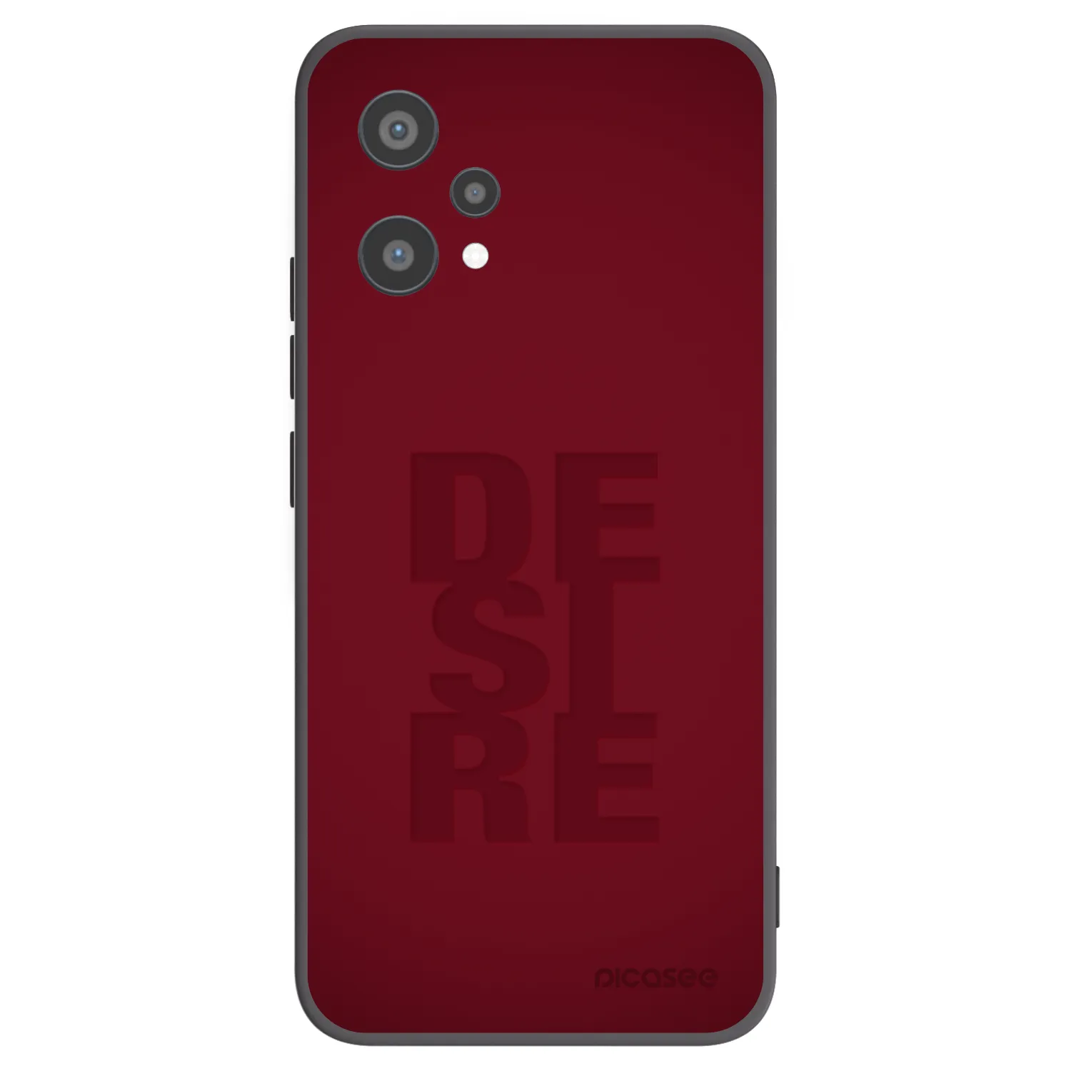 Picasee silikonowe czarne etui na Realme 9 Pro 5G - Desire